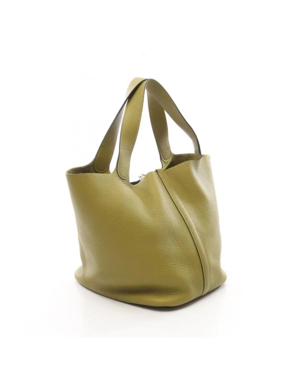 Hermes Handbag Picotin GM Avarnish Green